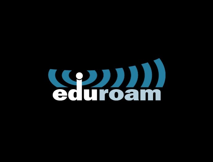 Eduroam wireless network logo. 