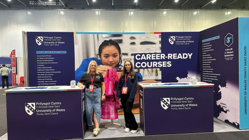 Image of UWTSD stand