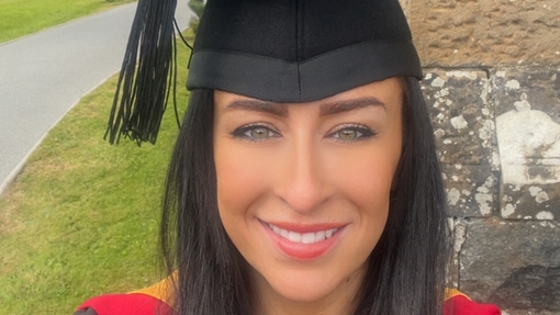 Laura Emanuel at Graduations Headshot