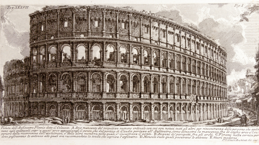 Image of the Colosseum from UWTSD's Special Collections 