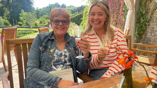 an image of Margaret and Sioned Bowen together