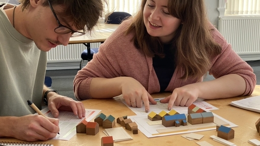 UWTSD Architecture Students undertaking practical workshop