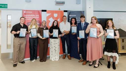Final Year UWTSD Architecture students at their Prize Giving evening