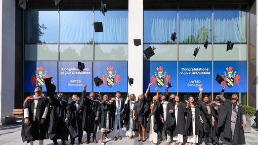 UWTSD Birmingham Graduation photograph