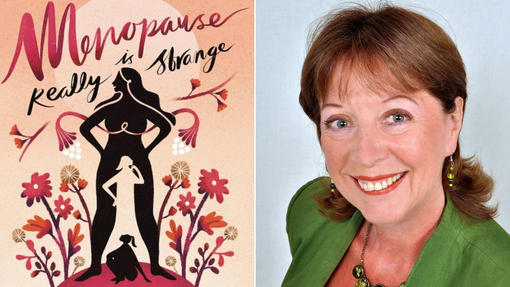 Cover of Menopause is Really Strange by Katie Day and author, Katie Day