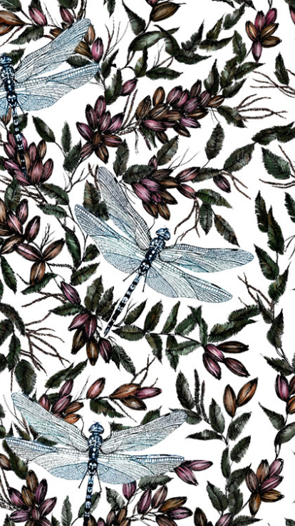 surface pattern designs on fabric
