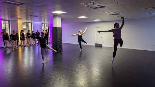 A dance workshop