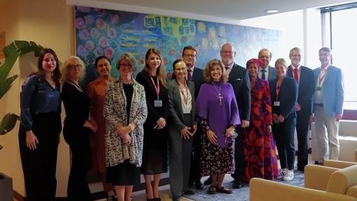 Group photo of the UNESCO MOST BRIDGES Council members following a council meeting at UNESCO's HQ in Paris