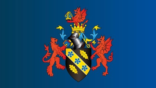 UWTSD coat of arms.
