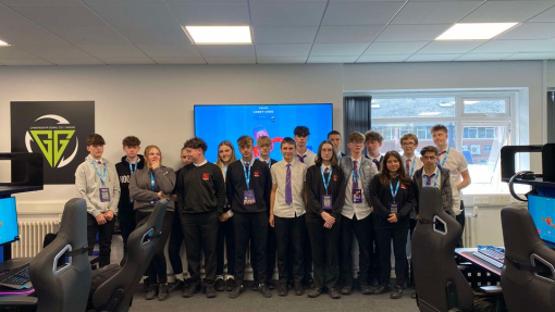 Ysgol Coedcae take part in Gaming Heroes competition