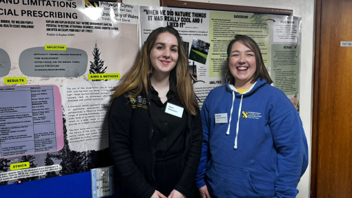 Rhein and Rachel at the Adventure Mind Conference
