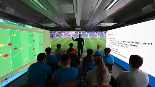 Immersive room sport