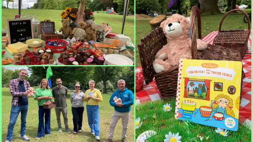 Teddy Bears Picnic at Baby & Me a Barnardo's and Newport County Council partnership