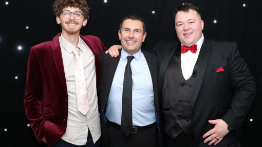Joe Morris, Brett Aggersberg and James Owen