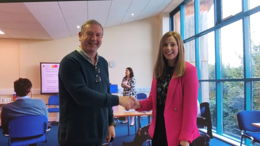 Richard Timothy with Teleri 