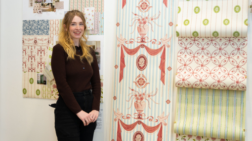 Winner of Laura Ashley live brief, Sarah Davies