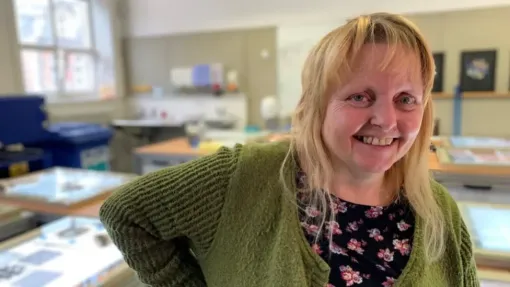 Portrait of Gwen Beynon 