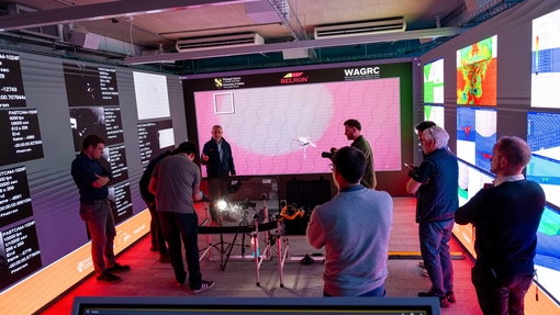 Delegation from Germany visit UWTSD Wales Automotive Glass Research Centre