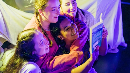 Alice by Heart being performed by students