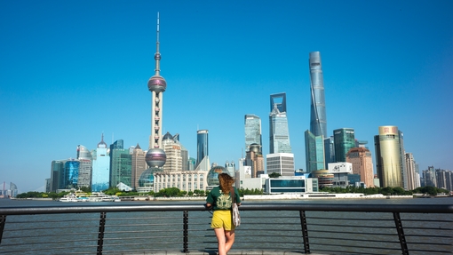 Angelika Jasnos in Shanghai