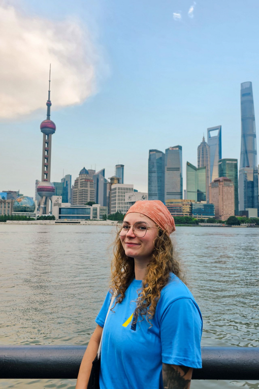Angelika Jasnos in Shanghai 1