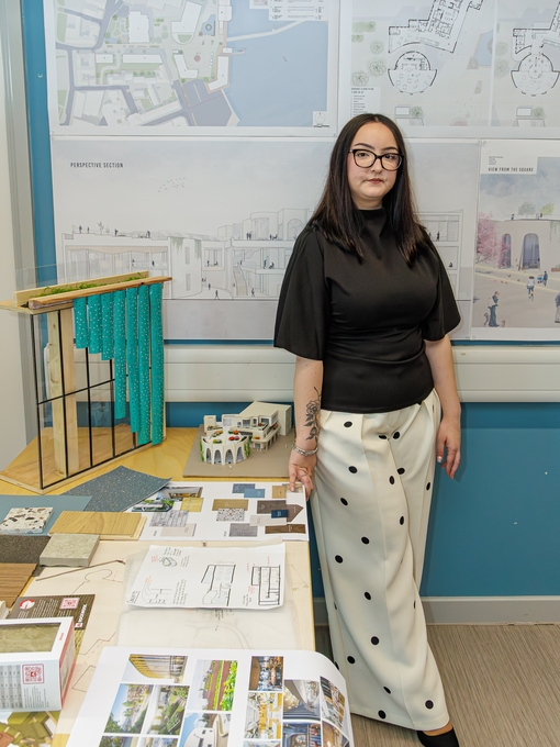 Wiktoria Dolecka  - UWTSD final year Architecture student 2026