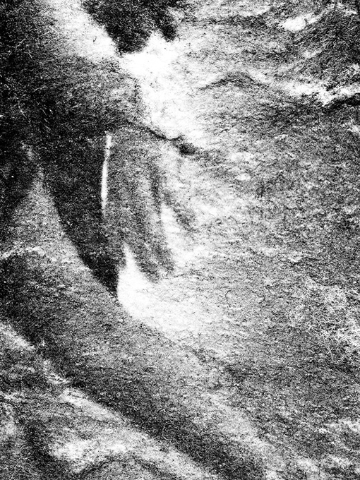 film style photograph of a hand in air