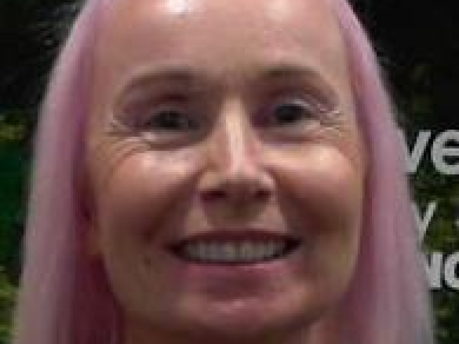 Lecturer Annamarie Dufficy smiling in photo
