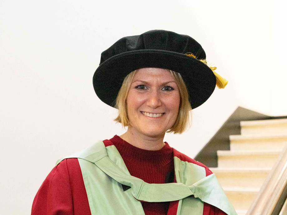 Bronwen Williams on Graduation Day