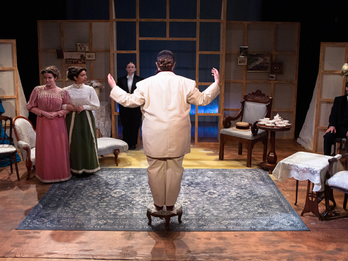 The Admirable Crichton - Act One, The Parlour, Photos by Jennie Caldwell.