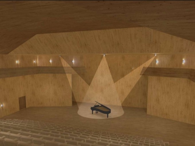 Jacobs theatre model