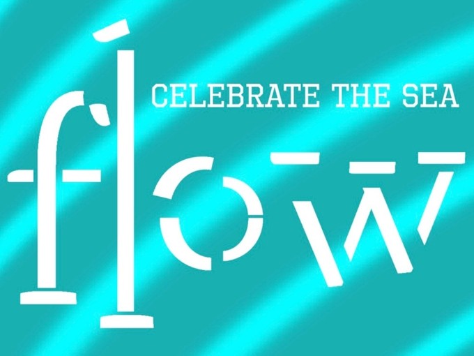 Connors artwork and celerbration of the sea company Flow
