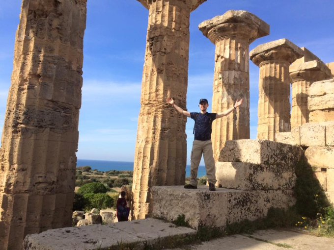 Image of Troy Wilkinson in Greece