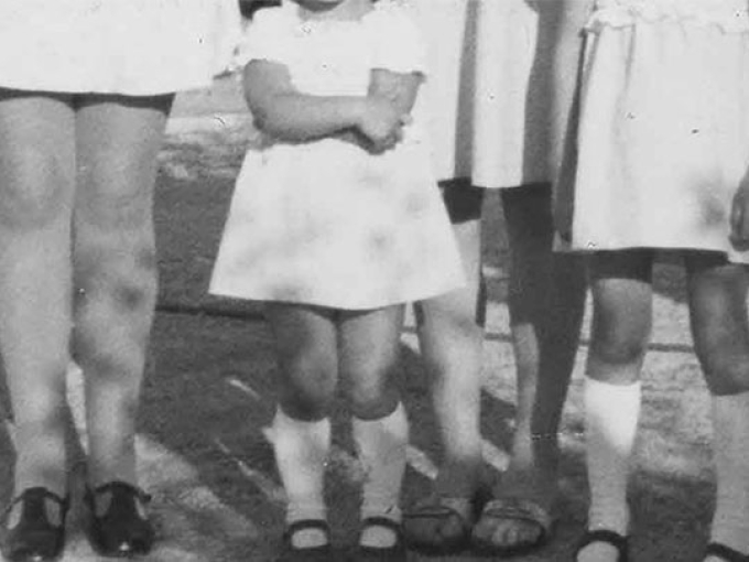 image of a group of girls with dress on and dolly shoes