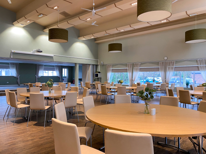 Image of dining hall at Lampeter campus