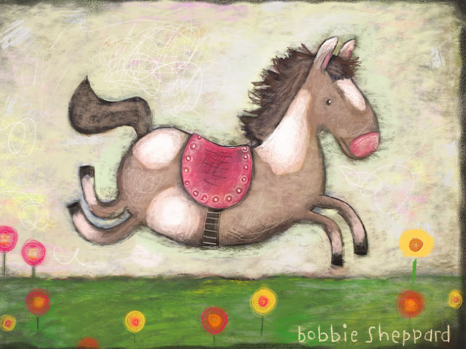 illustration of a horse