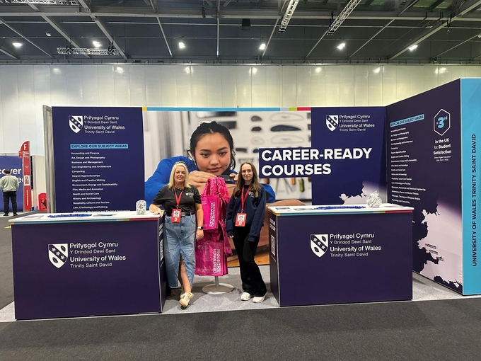 Image of UWTSD stand