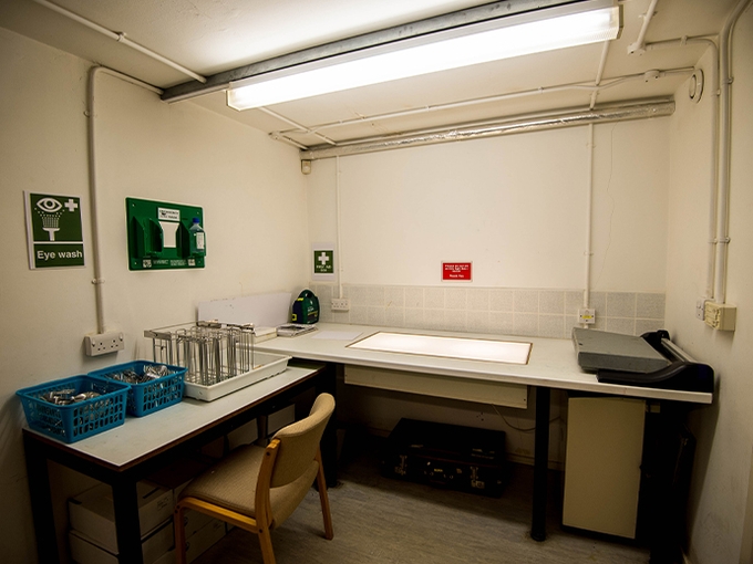 colour processing studio space