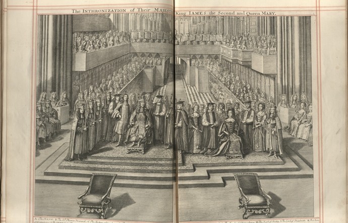 Picture of the title page of James 11 Coronation 