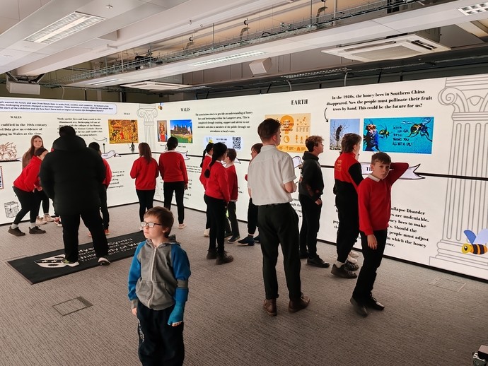 Immservie room experience for Model School Children 