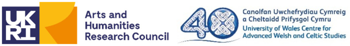 CAWCS a Arts and Humanities Research Council logos side by side