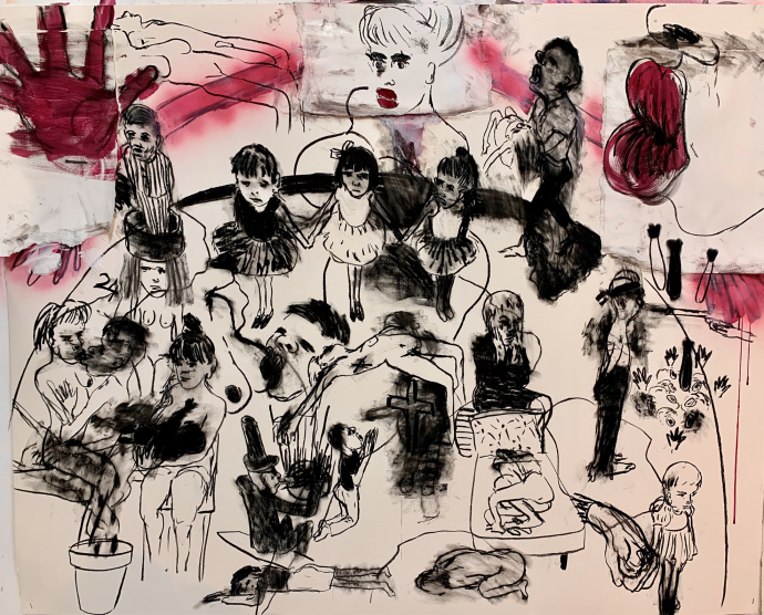 image by Sue Williams for the KABEL exhibition