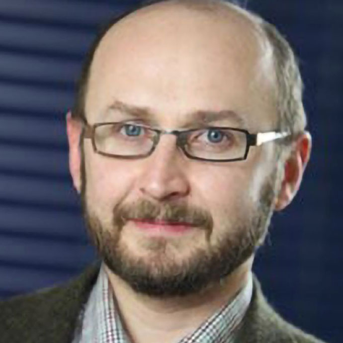 male portrait smiling