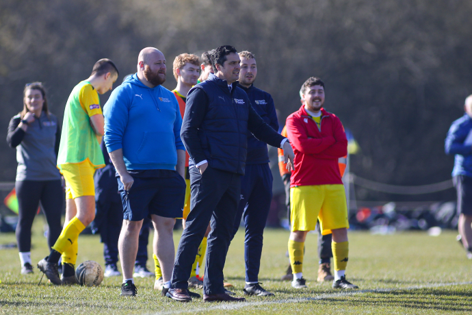 James Dillon and Stuart Evans on Sporting field