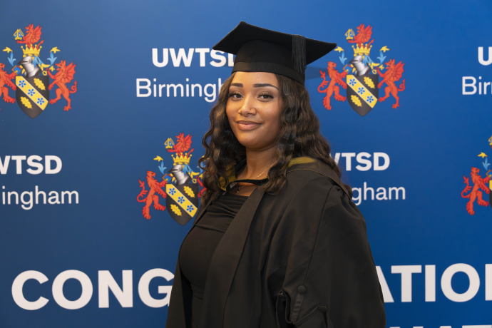 Serena Bailey graduation photo