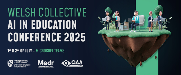 Welsh Collective AI in Education Conference 2025 Banner 