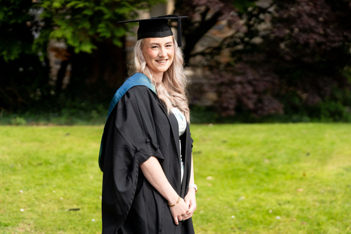Danielle Wheatland at the Carmarthen Graduation 8 - 7 - 25
