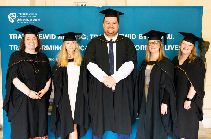 a group image of students together