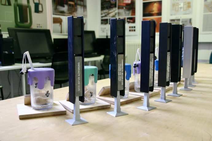 image of prizes on table