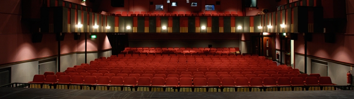 an image of the Lyric Theatre in Carmarthen 